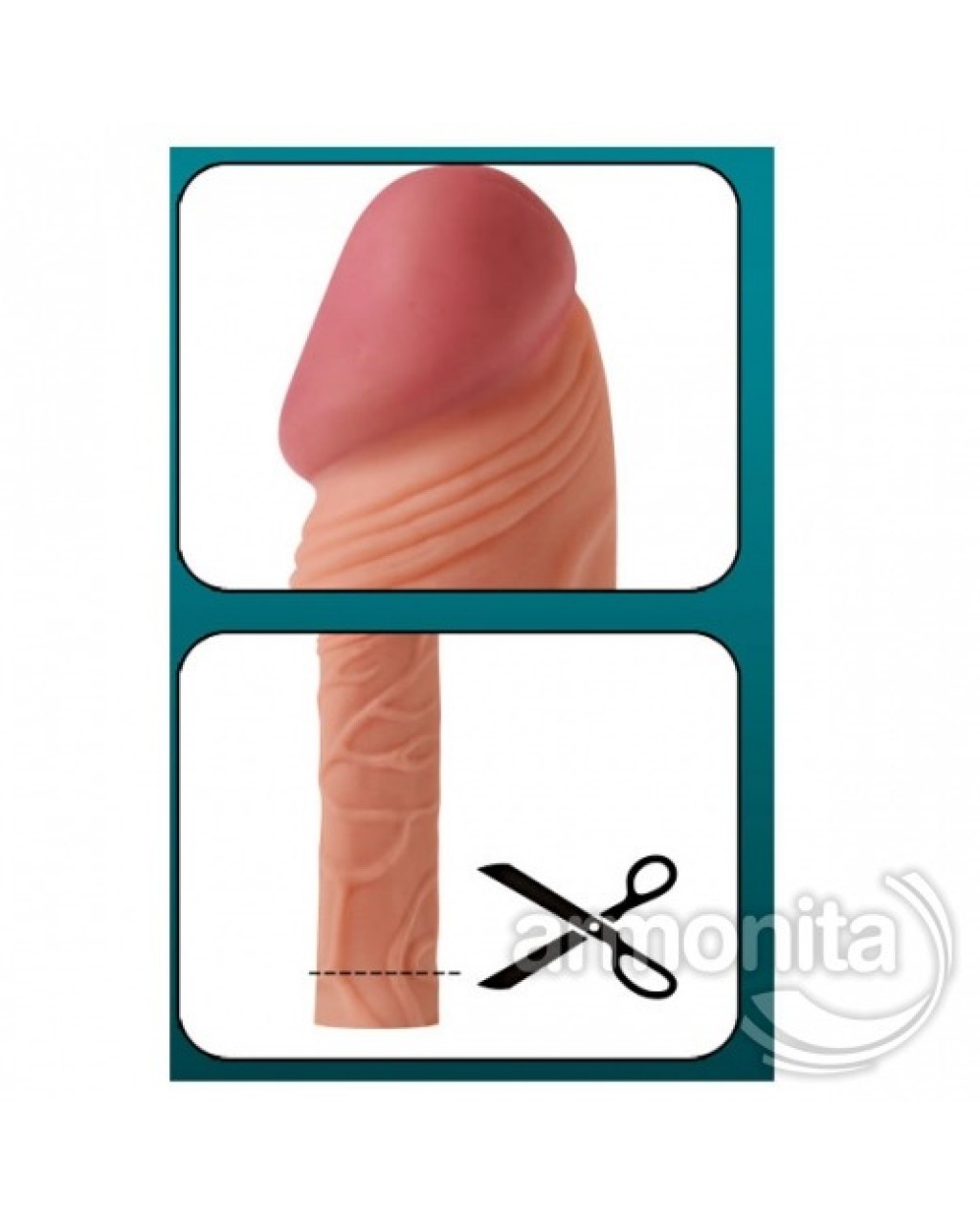 Damarlı Realistik Uzatmalı Penis Kılıfı Damarlı Realistik Uzatmalı Penis Kılıfı