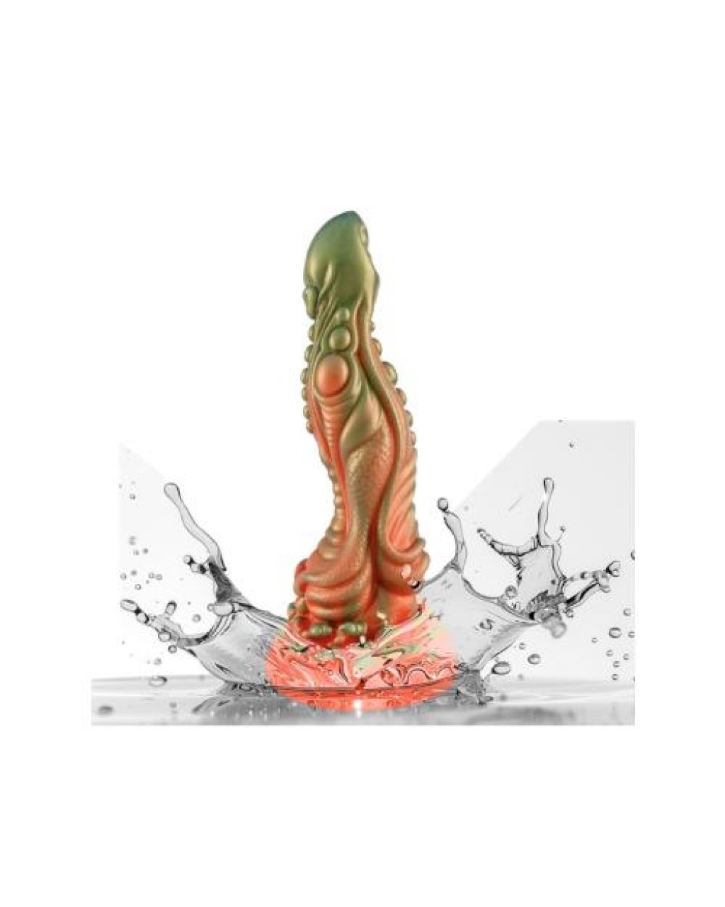 Kırmızı Yeşil Canavar Dildo Model 5