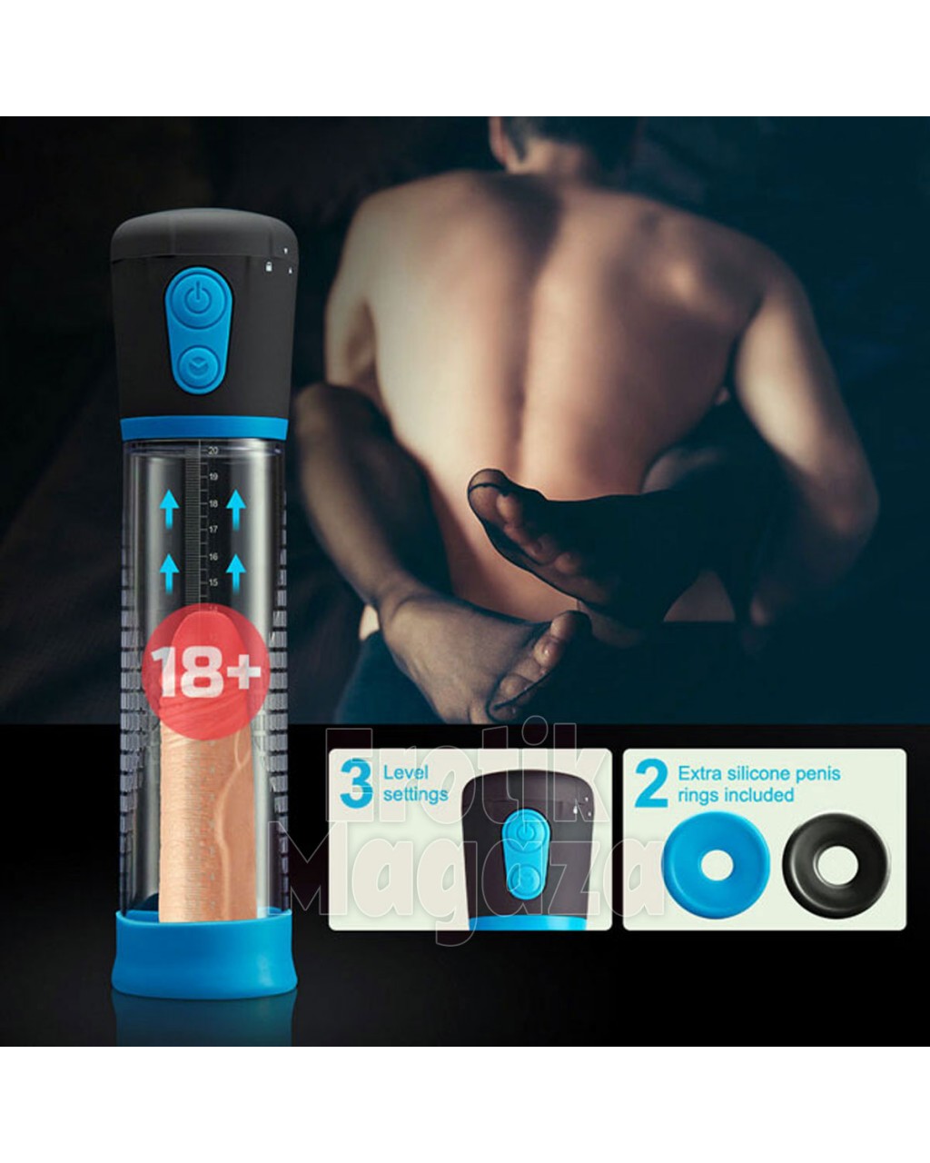 Bigger Man Auto Penis Vacuum Pummp