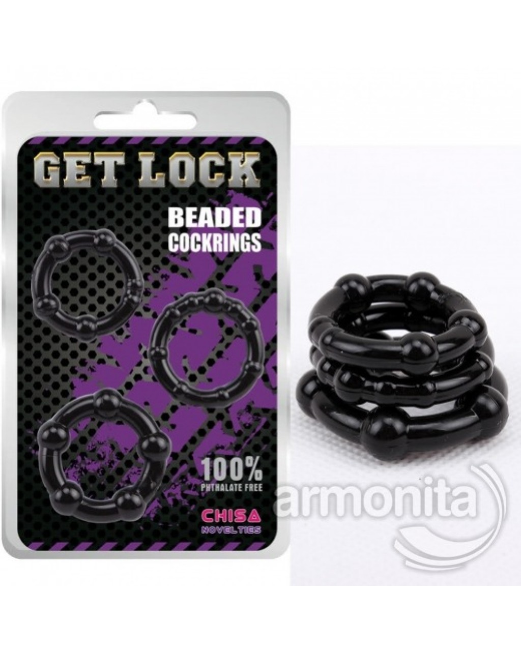 Beaded Cock Rings 3lü Penis Halkası Beaded Cock Rings 3lü Penis Halkası