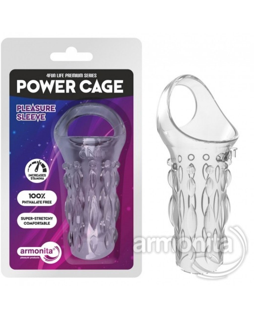 Silikon Kafes Penis Kılıfı