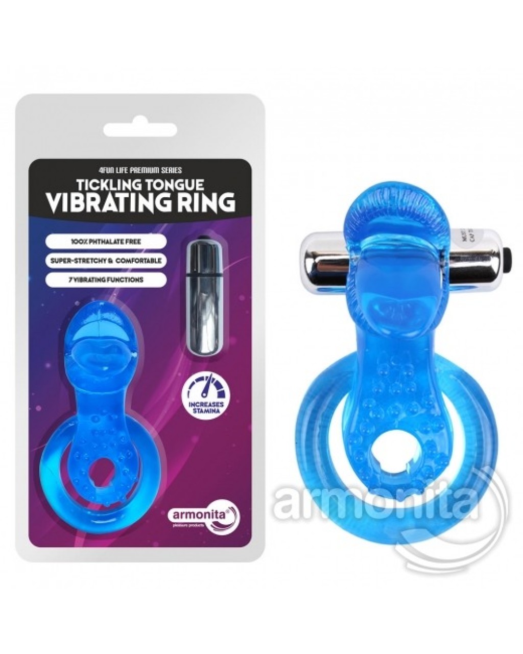 Çok Fonksiyonlu 7 Mod Titreşimli Penis Halkası