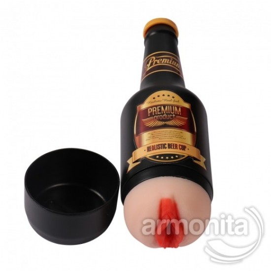 Titreşimli Bira Şişesi Vajina Mastürbatör