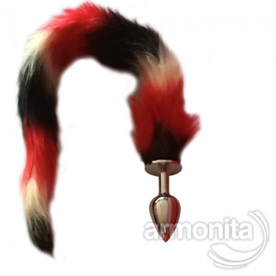 Renkli Kuyruklu Metal Anal Tapa