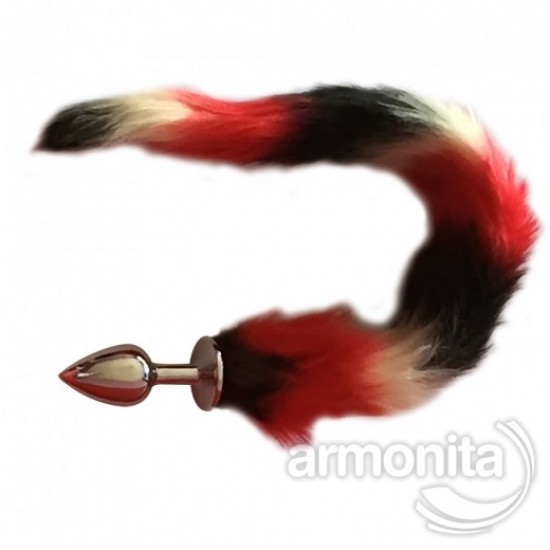 Renkli Kuyruklu Metal Anal Tapa