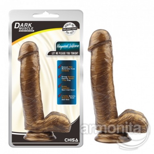 Esnek Gold Latin Vantuzlu Realistik Dildo
