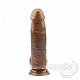 Esnek Gold Latin Vantuzlu Realistik Dildo
