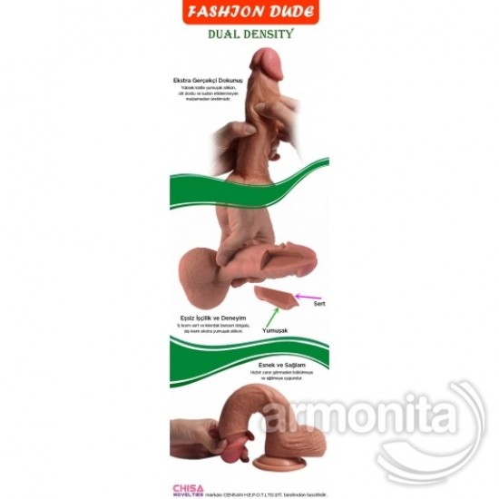 Fashion Dude Ekstra Yumuşak Realistik Dildo