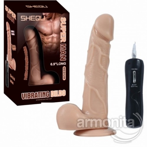 Sheou Titreşimli Dönerbaşlı Realistik Penis 