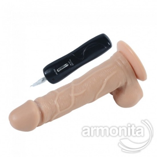 Sheou Titreşimli Dönerbaşlı Realistik Penis 