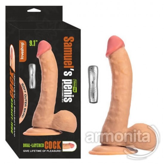 Samuels 10 Farklı Mod Titreşimli Realistik Penis