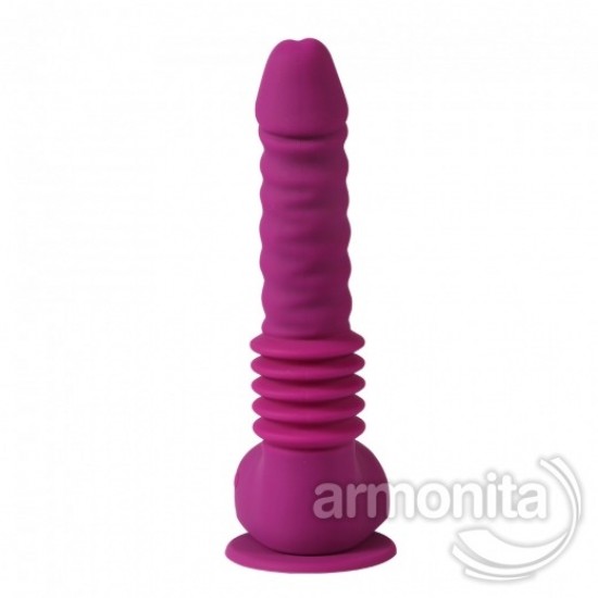 Teleskopik İleri Geri Hareketli Uzaktan Kumandalı Vantuzlu Vibratör 