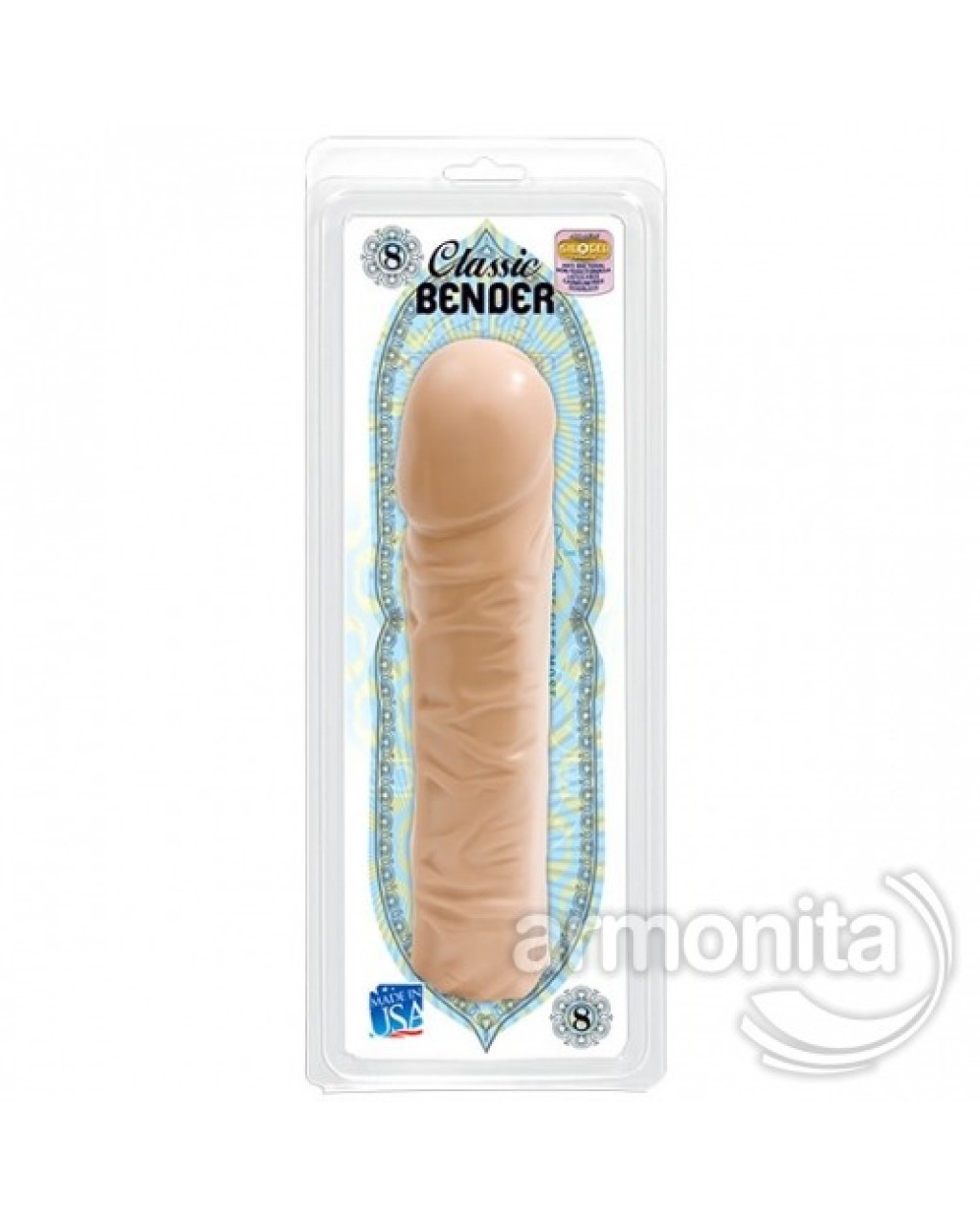 Classic Dong Doc Johnson White Realistik Penis Classic Dong Doc Johnson White Realistik Penis