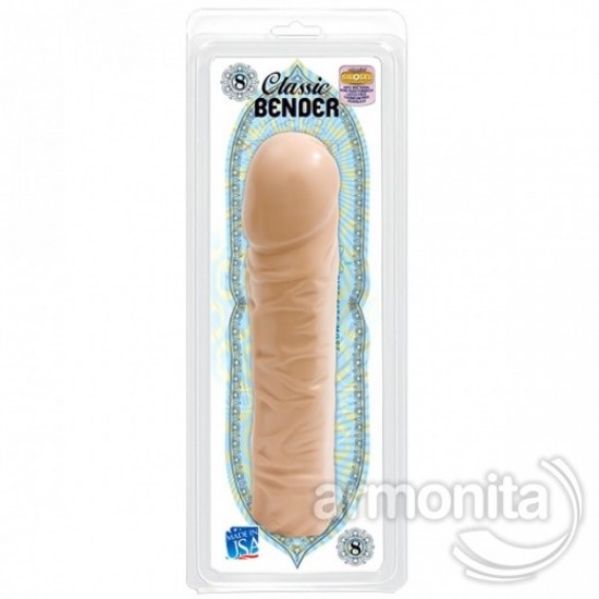 Classic Dong Doc Johnson White Realistik Penis