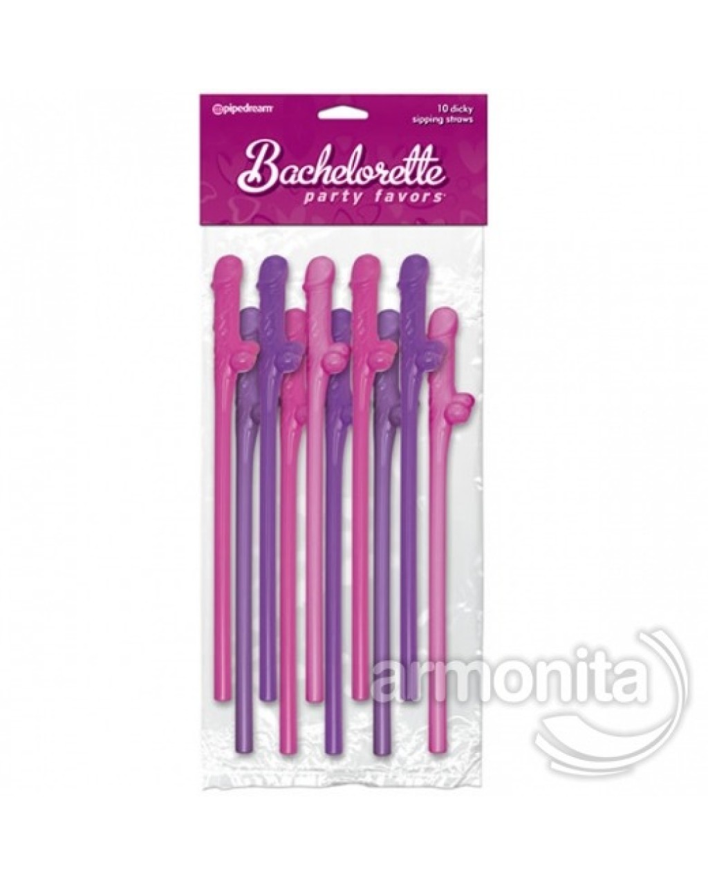 Mini Penis Uçlu Renkli Kamışlar