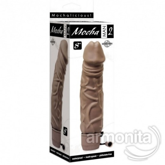 Titreşimli Kalın Vibratör Mocha Man 2