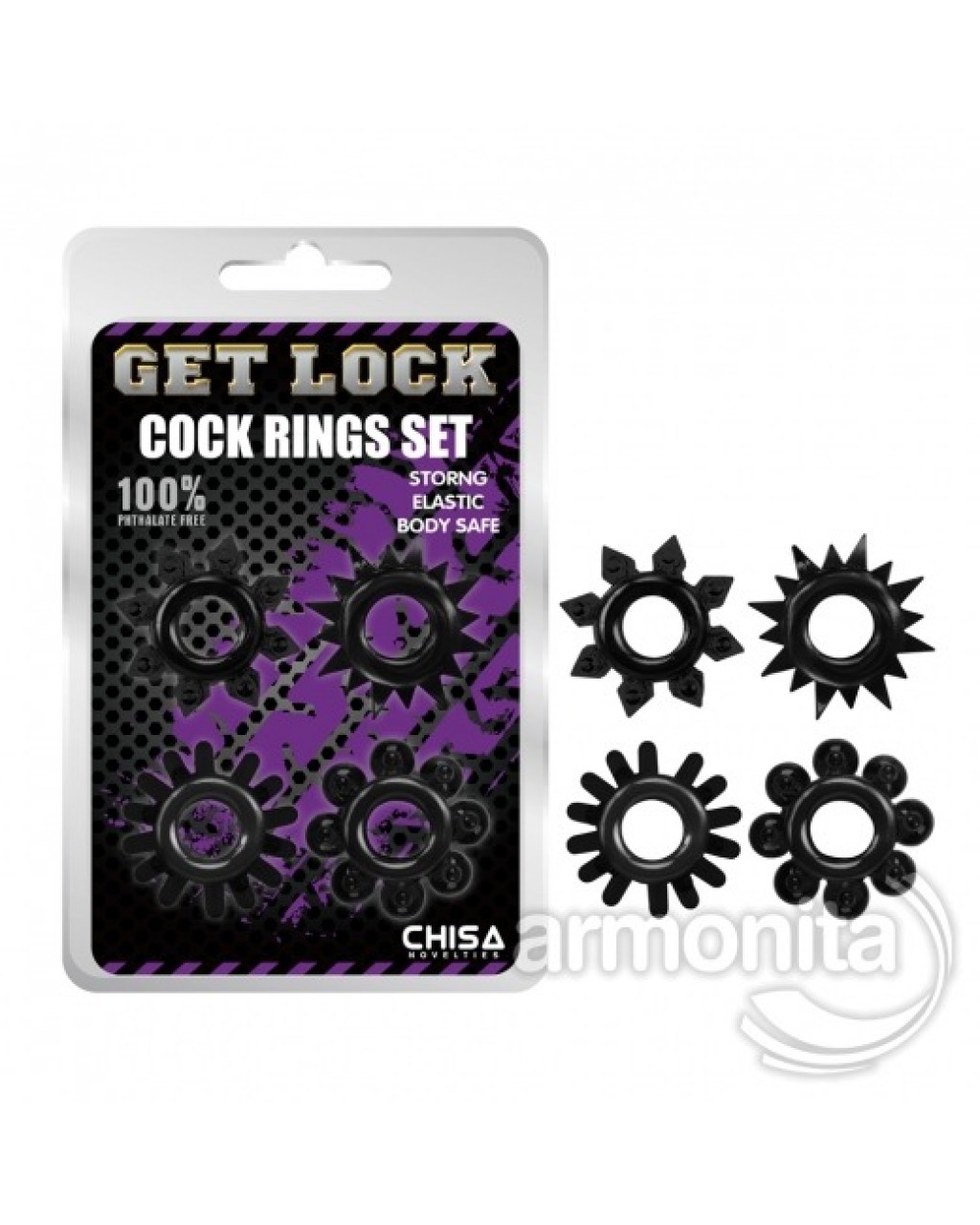 Beaded Cock Rings 4lü Penis Halkası
