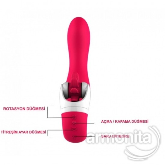 Silikon Şarjlı Klitoris Uyarıcı Stimülatör