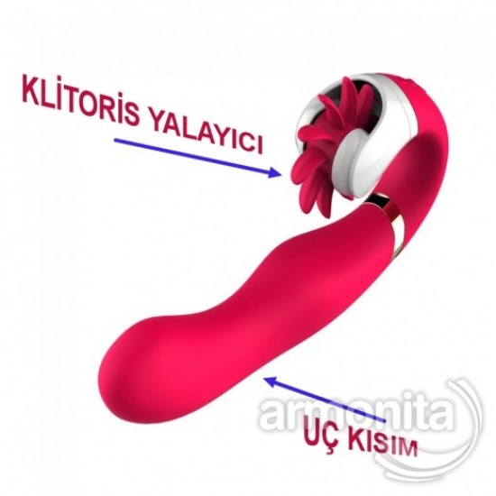 Silikon Şarjlı Klitoris Uyarıcı Stimülatör