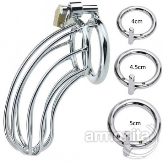 Paslanmaz Çelik Penis Kafesi 