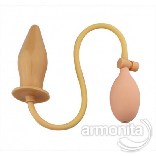 Ten Rengi Anal Açıcı Şişme Tapa