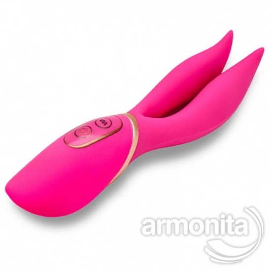 Çift İşlevli 7 Mod Vajinal Klitoral Tavşan Vibratör 