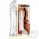 Silikon Dolgulu Uzatmalı Penis Kılıfı