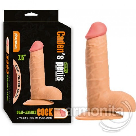 Caden's Vantuzlu Ultra Realistik Dildo