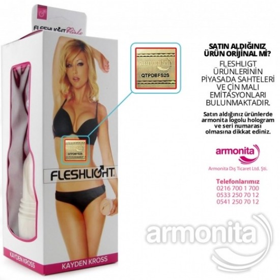 Fleshlight  Sarışın Manken Kayden Kross