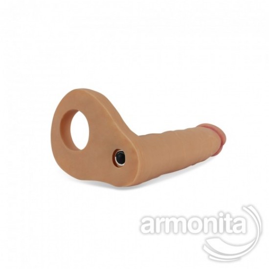 Ultra Soft Double Titreşimli Anal Dildo