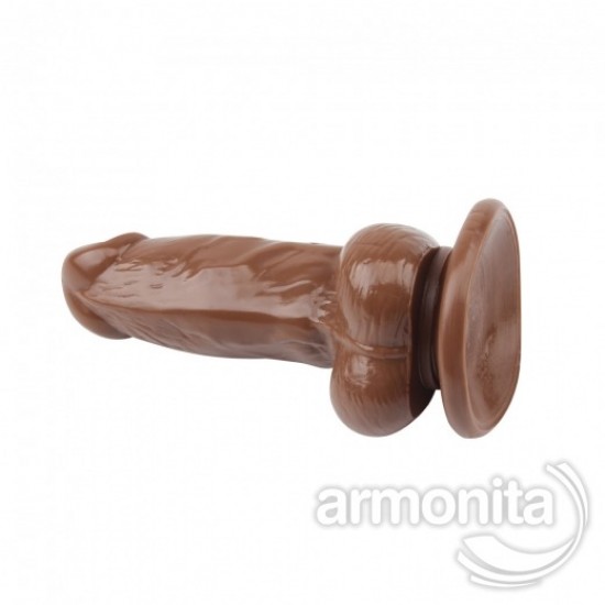 Jumbo Jack Kısa Kalın Realistik Titreşimli Dildo 