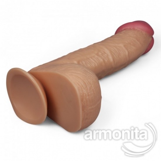Kalın Vantuzlu Damarlı Realistik Dildo 