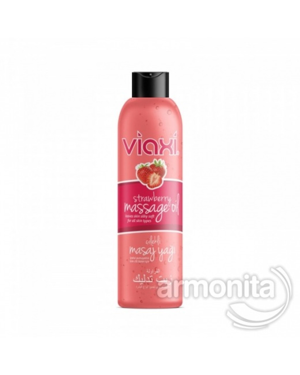 Viaxi Masaj Yağı Çilek Aromalı 177 ml.